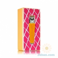 4-Sided Nail Buffer & Nail Clipper : Pink Lattice