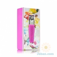 4-Sided Nail Buffer & Nail Clipper : Carnations