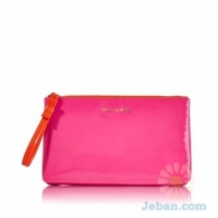 Cosmetic Clutch : Neon Pink