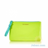 Cosmetic Clutch : Neon Lime