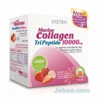 Marine Collagen TriPeptide 10000 mg. L-Arginineand Glycine Plus : Strawberry Lychee Flavour