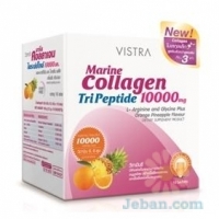 Marine Collagen TriPeptide 10000 mg. L-Arginineand Glycine Plus : Orange Pineapple Flavour