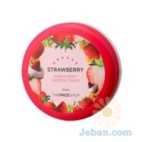 Fruits Chiffon : Strawberry Hand&Body Chiffon Cream