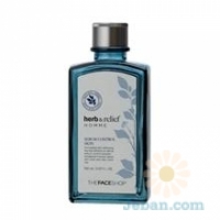 Herb & Relief Homme Sebum Control : Toner