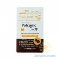 Volcanic Clay Black Head : Charcoal Nose Strip