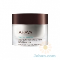 'Time to Smooth' : Age Control Even Tone Moisturizer Broad Spectrum SPF 20