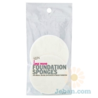 Large Round Foundation Sponges