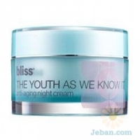 The Youth As We Know It : Anti-aging Night Cream