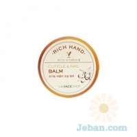 Rich Hand V : Cuticle And Nail Balm