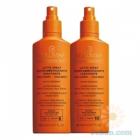 Supertanning Moisturizing Milk Spray SPF 6 and SPF 10