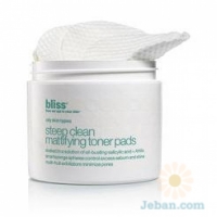 Steep Clean : Mattifying Toner Pads