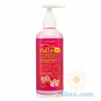 Hello Raspberry & Craneberry : Body Lotion