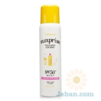 Sun Prise : Face &body Sunsspray SPF50