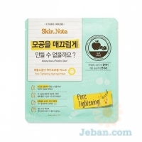 Skin Note : Pore Tightening Hydrogel Mask