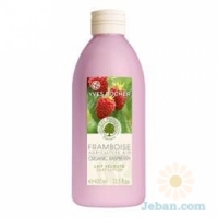 Organically-grown Raspberry Silky Body Lotion