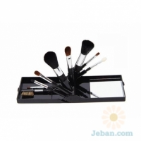 Boxed Makeup Brush Set for Sensitive Skin : Natural