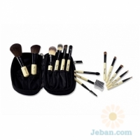 The Essential Brush Set : Natural Short Handle