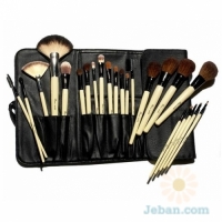 Natural Goat Professional 23 Piece Brush Set