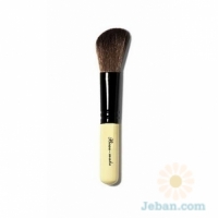 Small Angled Synthetic Contour Brush : Short Handle