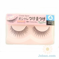 False Eyelashes : No.4 Cross Type