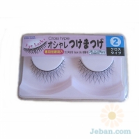 False Eyelashes : No.2 Cross Type