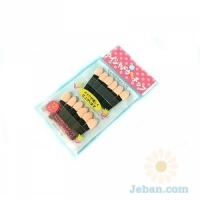 Eye Shadow Spong Brush Black 12 Pcs