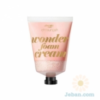 Wonder Foam Cream Foam Cleanser : Peach