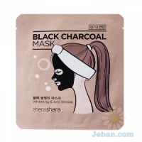 Black Charcoal Mask : Whitening&Anti Wrinkle