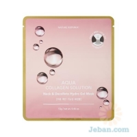 Aqua Collagen Solution : Neck & Decollete Hydro Gel Mask