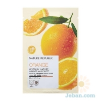 Given By Nature : Orange Mask Sheet