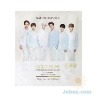 Gold Snail Hydrogel Mask Sheet : Collagen