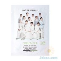 Given By Nature : 3D Green Tea Mask Sheet