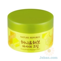 Honey & Herb : Massage Cream