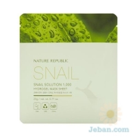 Snail Solution 1000 : Hydrogel Mask Sheet