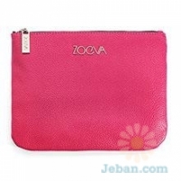 Brush Clutch Large Pink