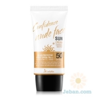 Confidence Nude Face Sun Cream SPF50+PA+++