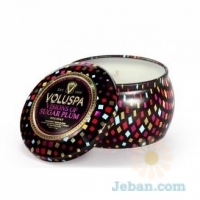 Visions Of Sugar Plum : Petite Decorative Candle