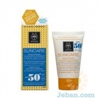 Suncare : Face Cream For Sensitive Skin SPF 50+