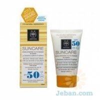 Suncare : Antispot Tinted Face Cream SPF50