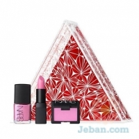 Modern Future Roman Holiday Lip, Cheek & Nail Set