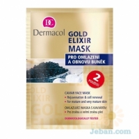 Gold Elixir : Rejuvenating Caviar Face Mask