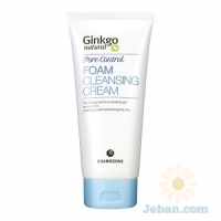 Ginkgo Natural : Pore-control Foam Cleansing Cream