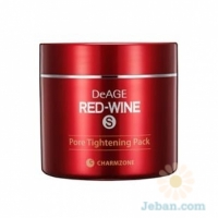 Deage Red-wine S : Pore Tightening Pack