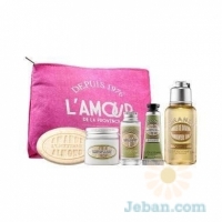 L'Amour Almond Travel Kit