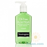 Oil-Free Acne Wash Redness Soothing Facial Cleanser