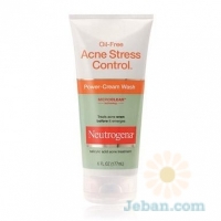 Oil-Free Acne Stress Control® : Power-Cream Wash