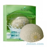 Konjac Cleansing Sponge With Complexion Clearing Clay