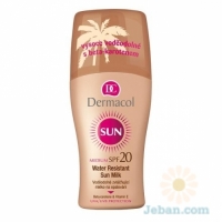 Water Resistant Spf 20 Moisturizing Sun Milk Spray