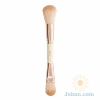 Foundation And Powder Brush : Pink Gold