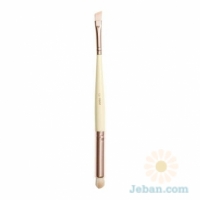 Double-ended Eyeshadow Brush : Pink Gold